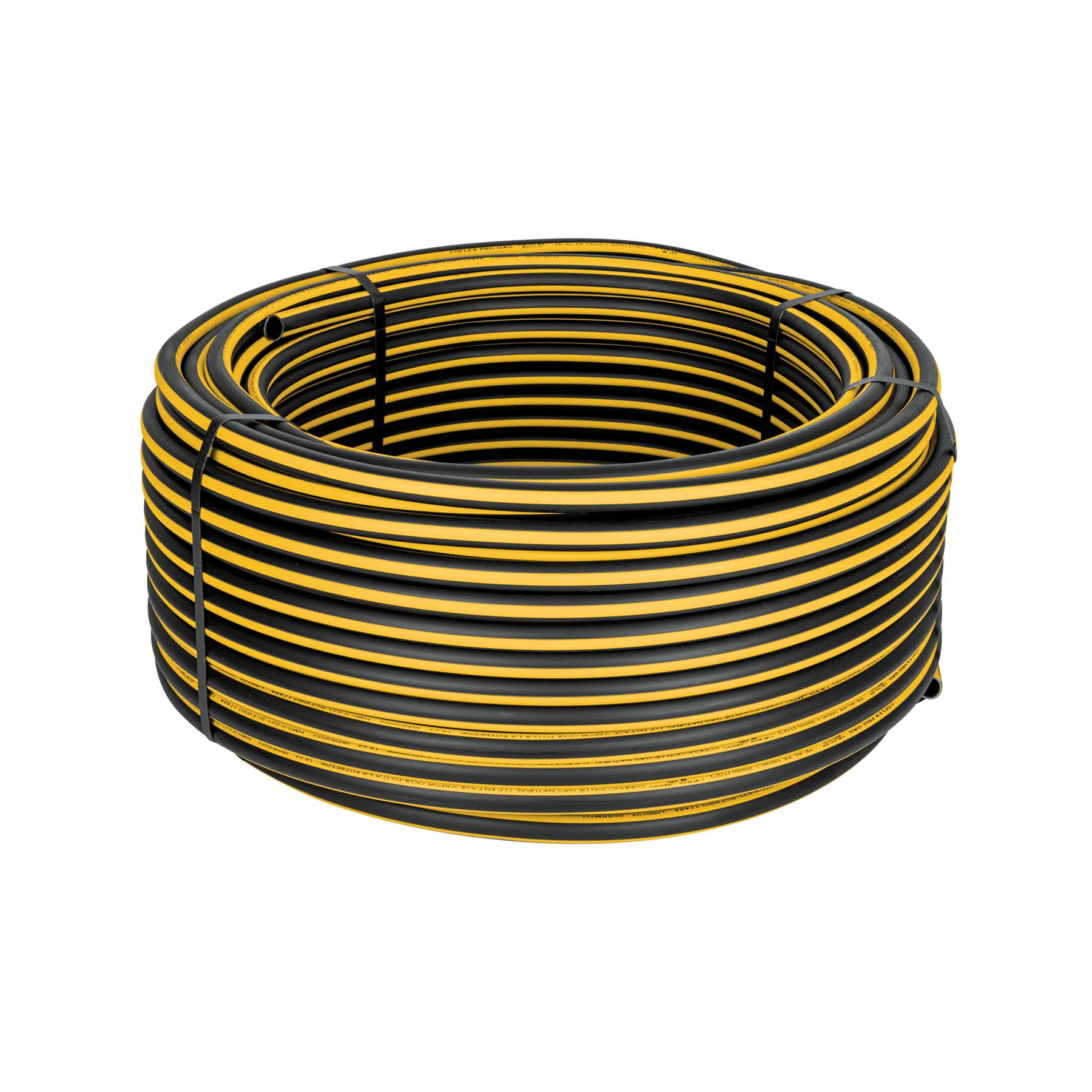TUBO PEALPE MULTICAPA 3/8 X 1M PARA GAS LP Y GAS NATURAL MARCA TRUPERrn