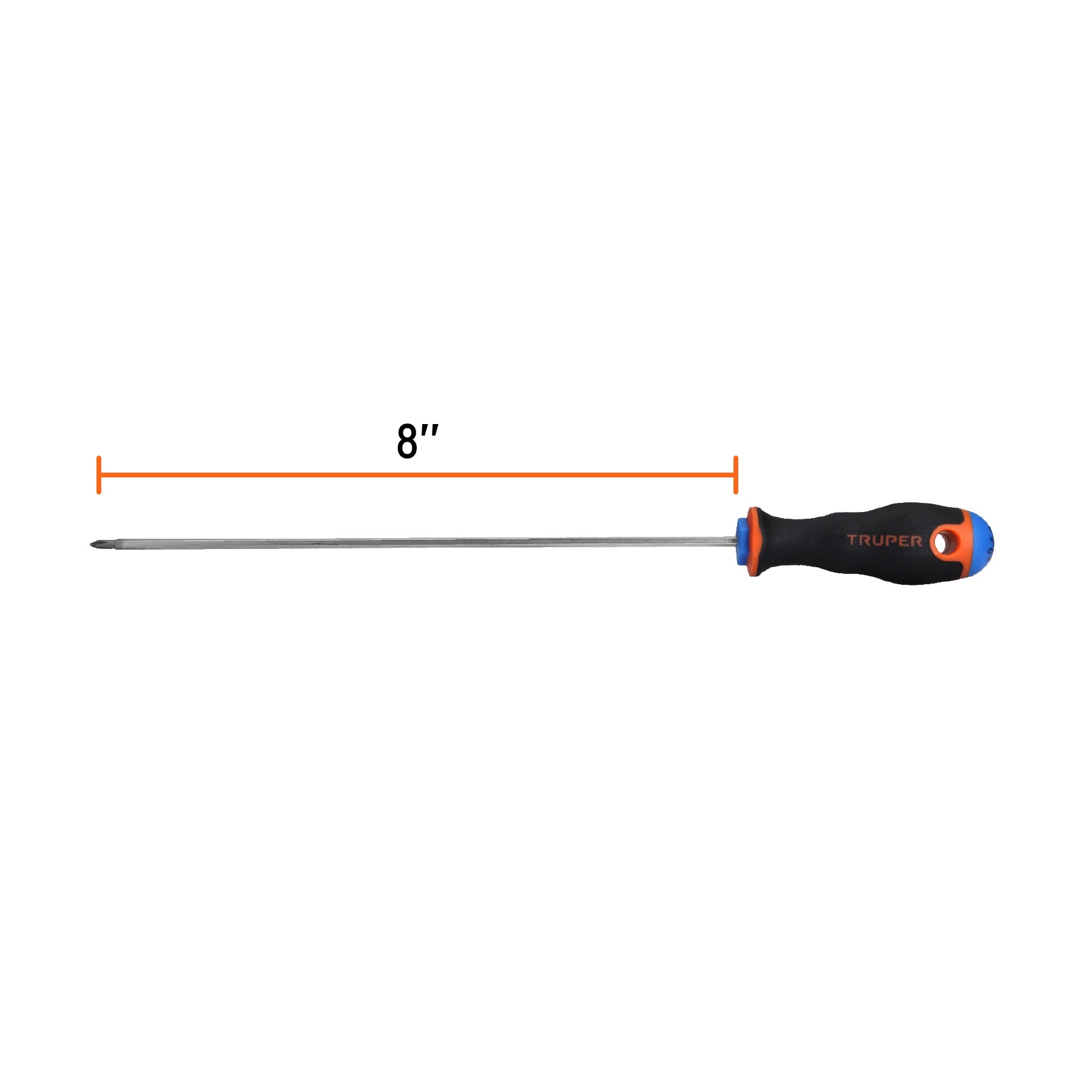 DESARMADOR DE CRUZ DE 1/8 MARCA TRUPER