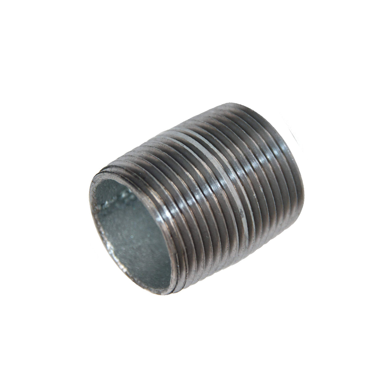 NIPLE GALVANIZADO 1 1/4 ROSCA CORRIDA MARCA MUELLER